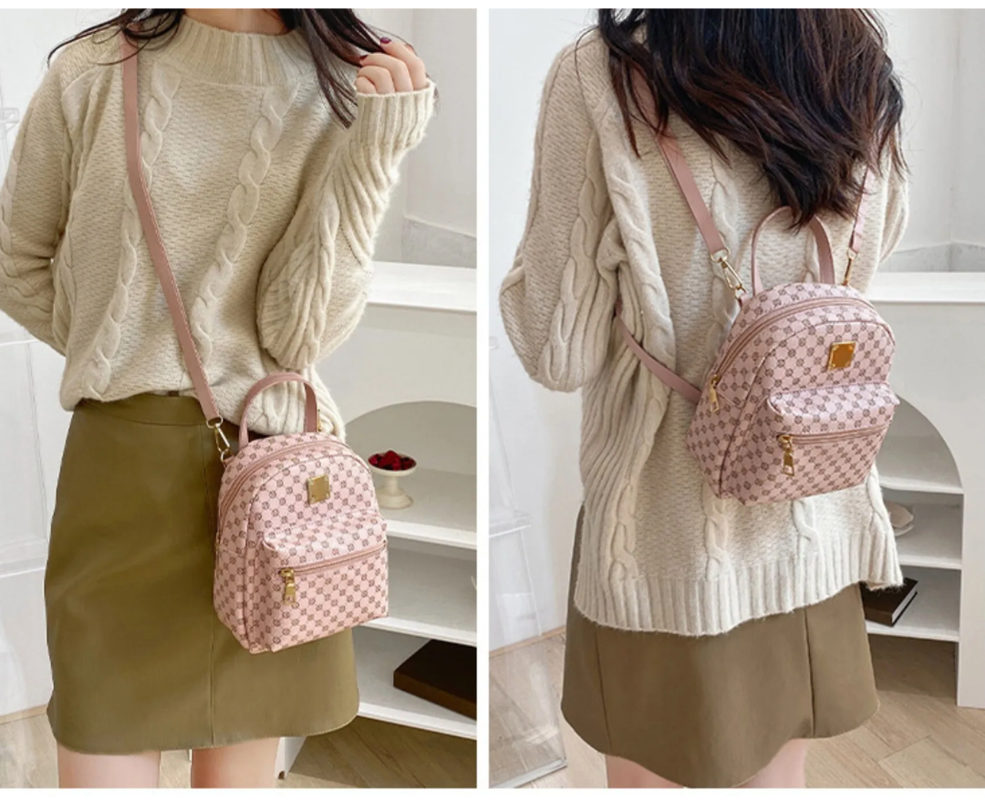 ChicCharm – Compact Fashion Backpack for Every Day