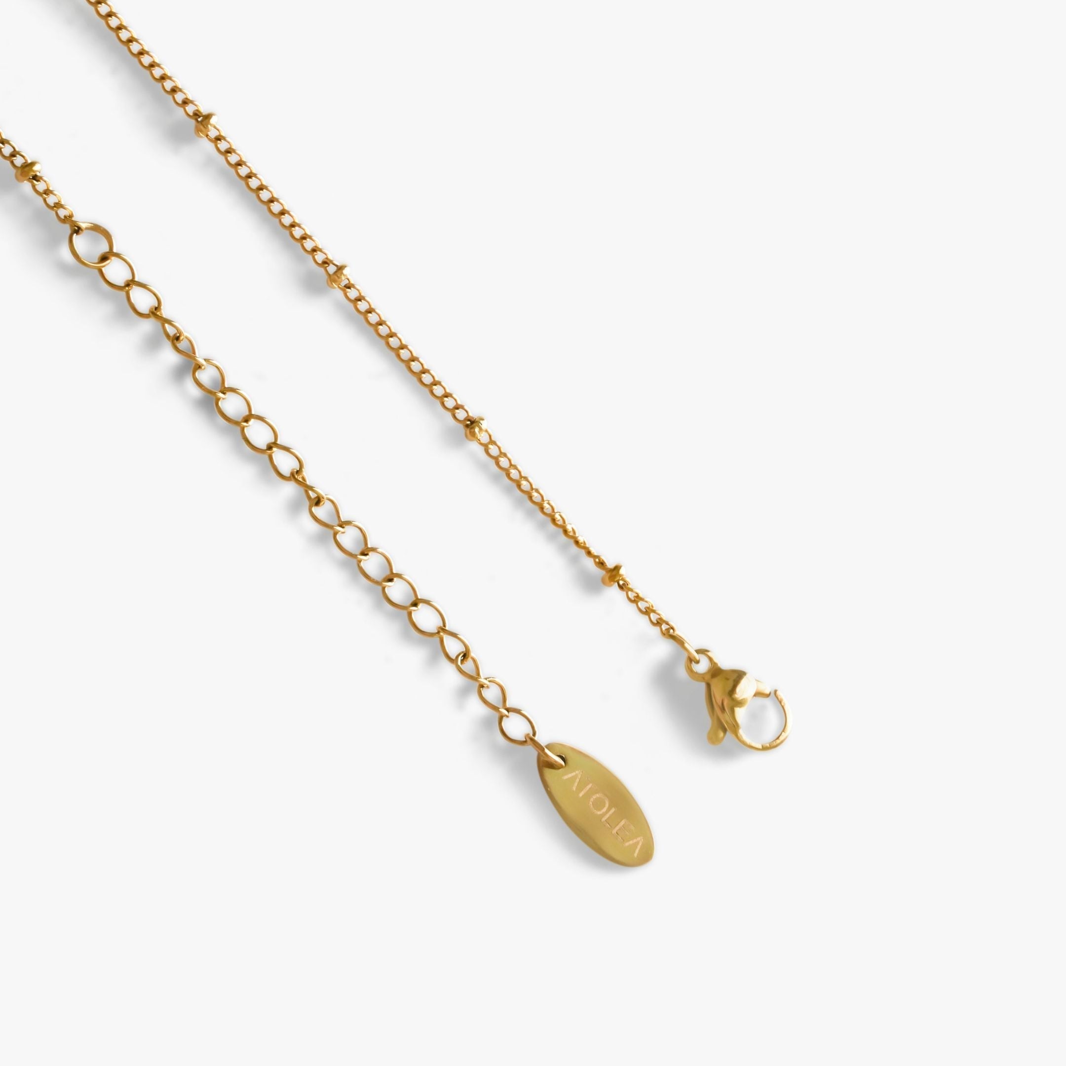 Elegant baroque pearl pendant necklace - Anisa
