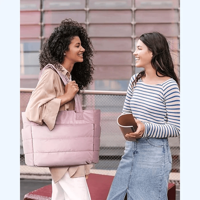 FlexiPuff Bag – Spacious and Modern Handbag