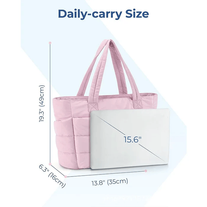 FlexiPuff Bag – Spacious and Modern Handbag