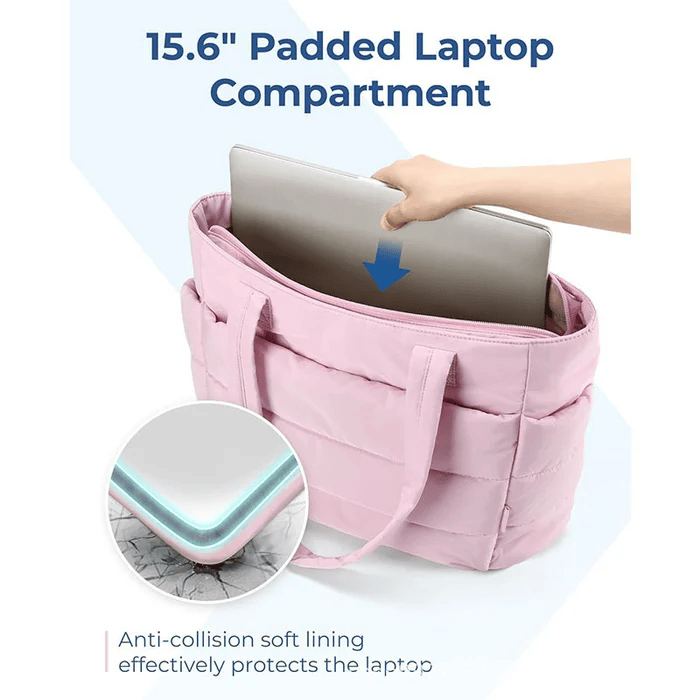 FlexiPuff Bag – Spacious and Modern Handbag