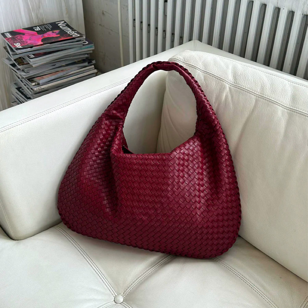 WeaveLux Bag - Elegant Dustpan with Space