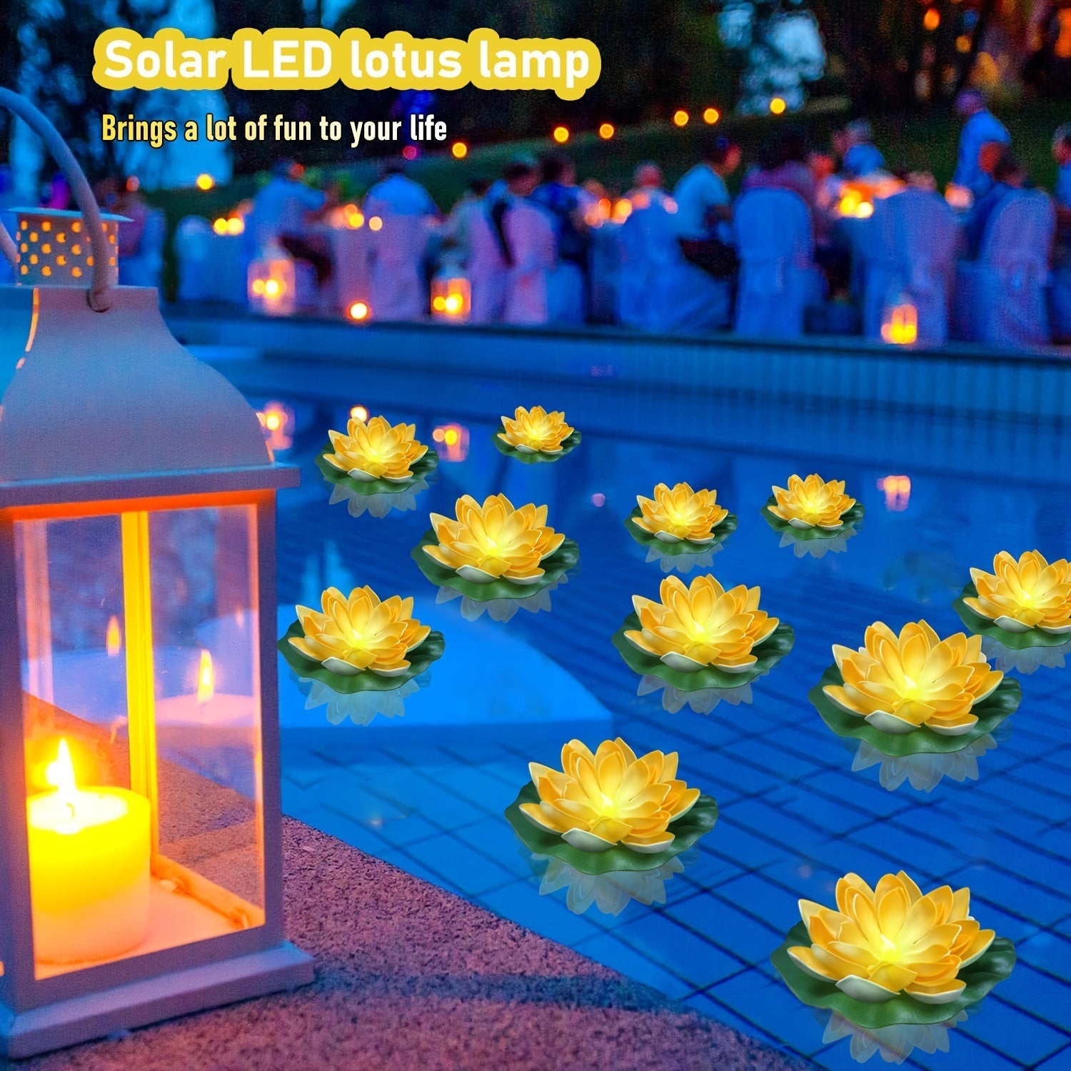 SolarLily – Stylish Lotus Solar LED Lantern