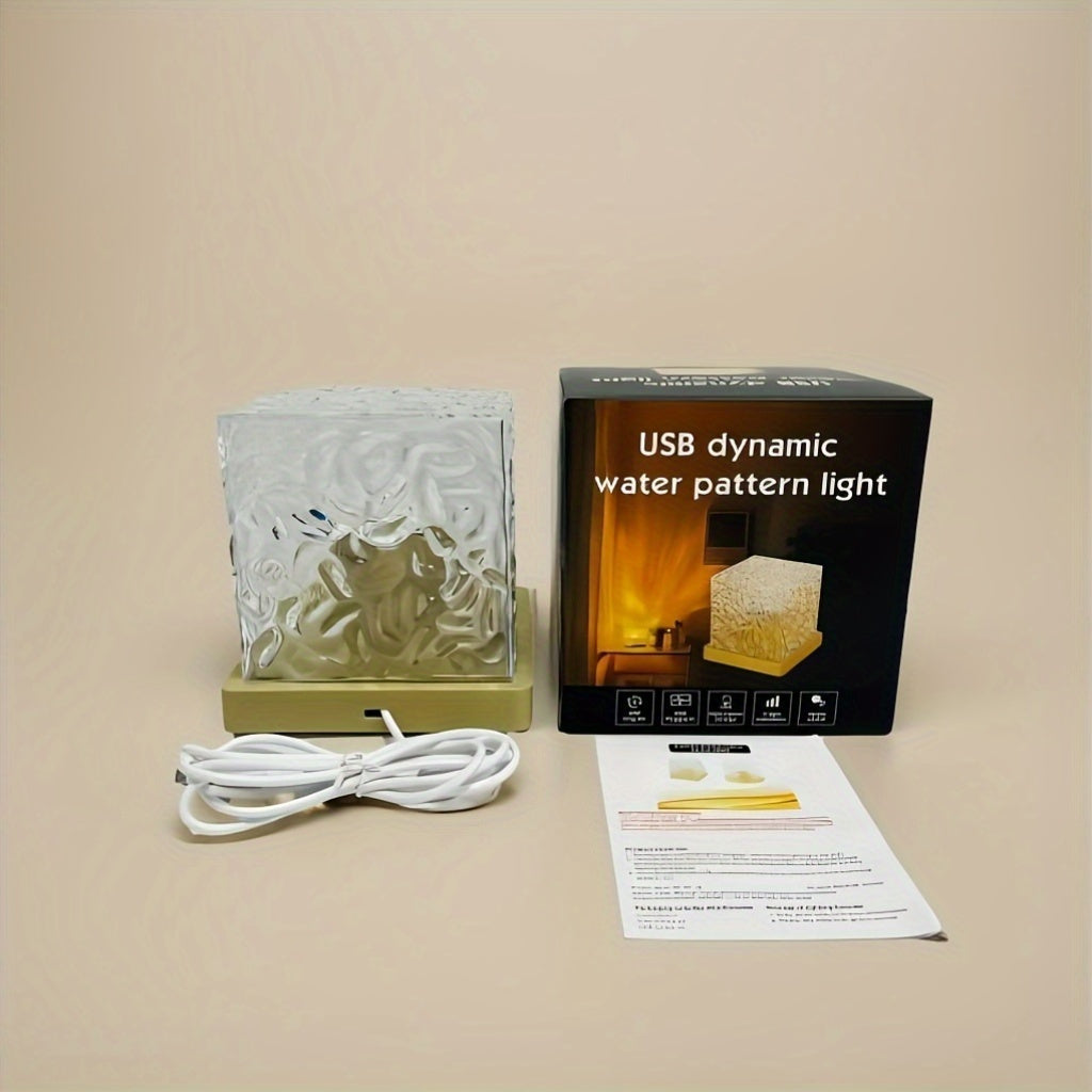 LumiGlow – Modern USB Night Light with Touch Control