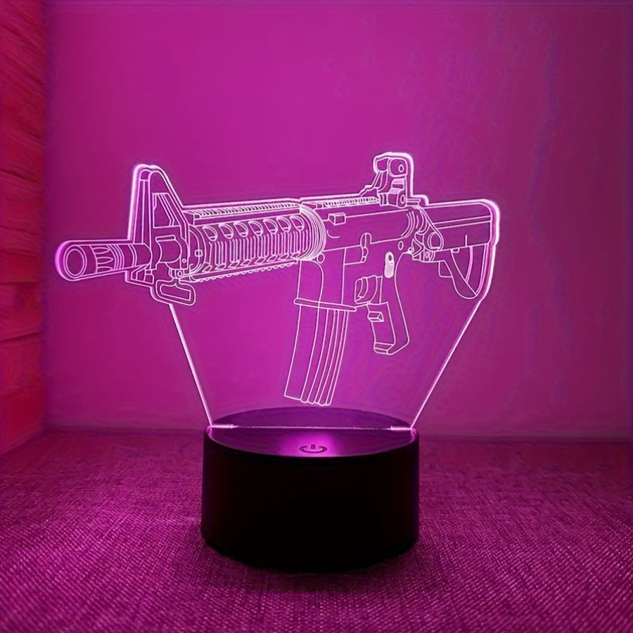 GeoLume - 3D LED Desk Lamp with Touch
