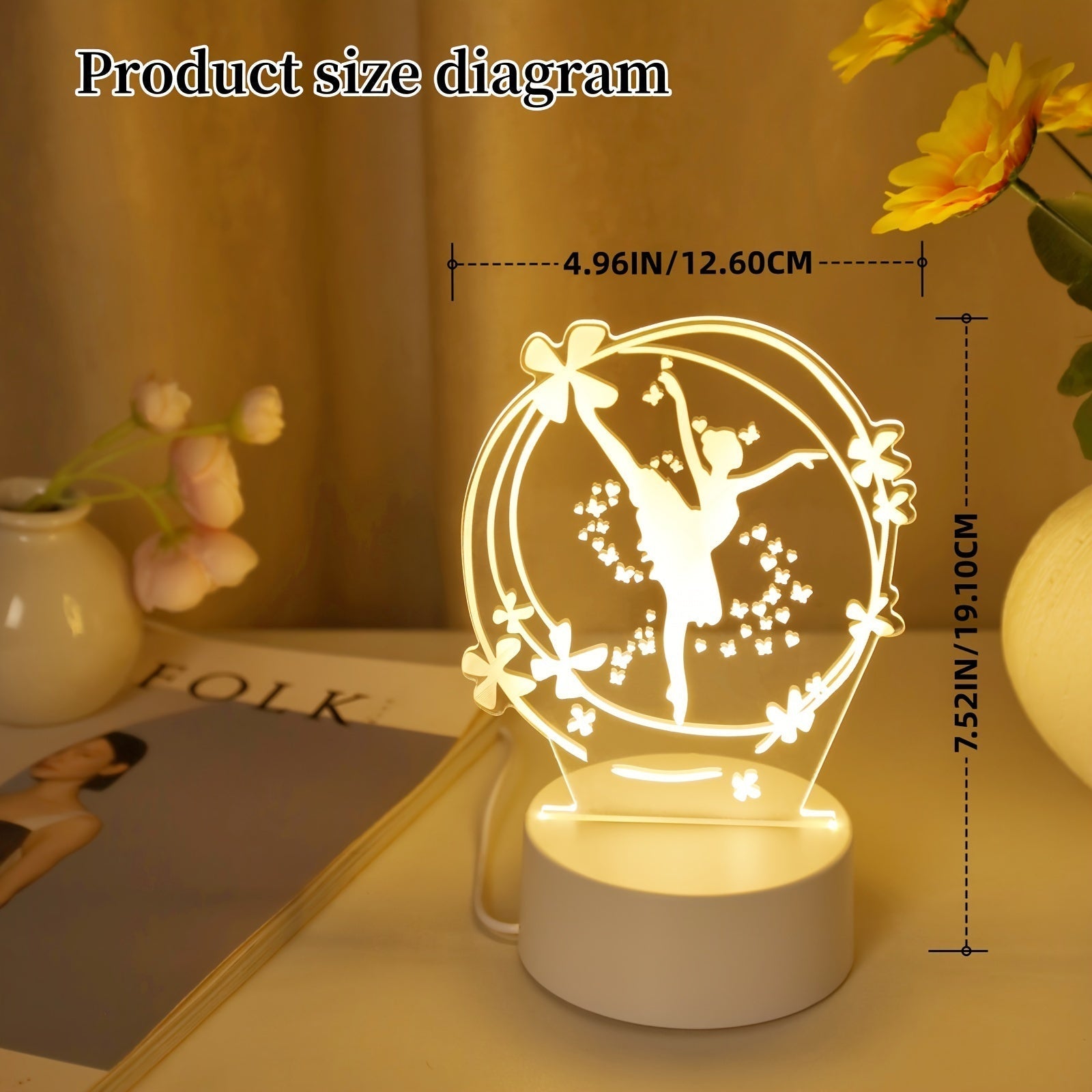 LumiDance – 3D LED Night Light Ballet