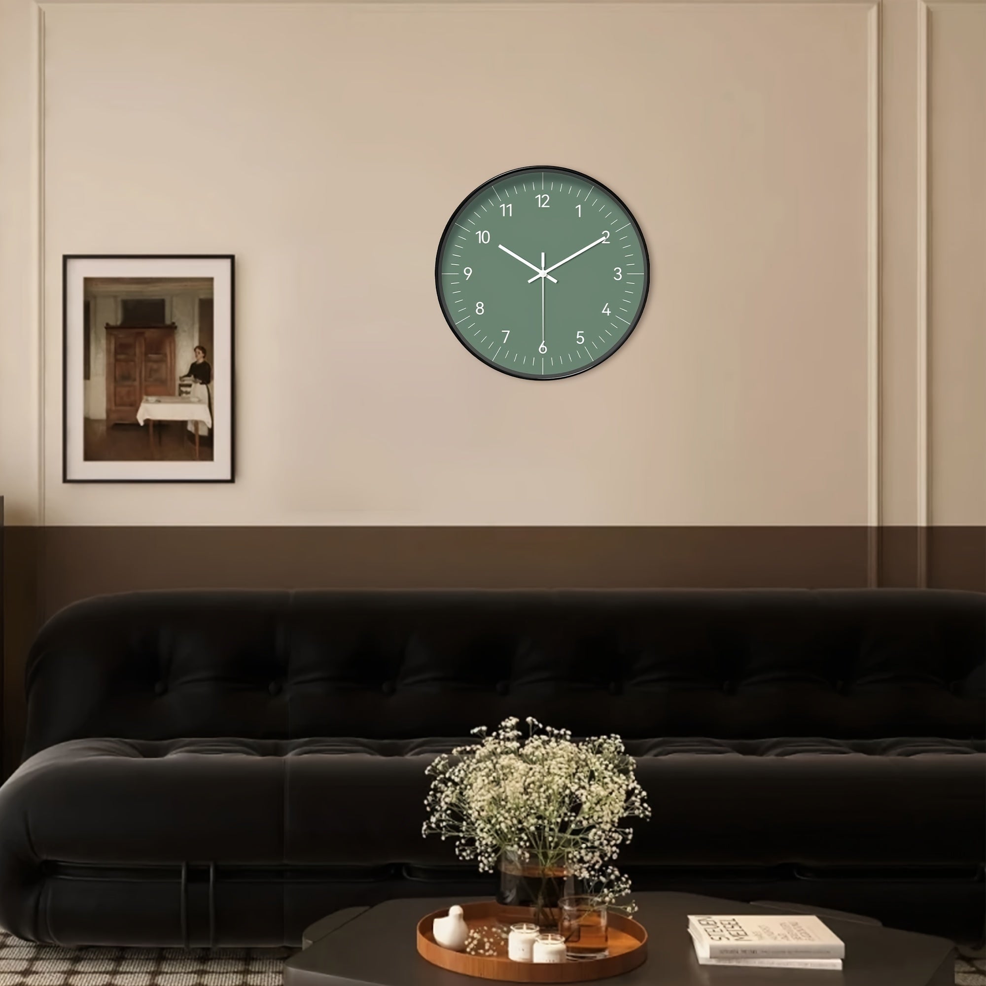 FantasyTime Clock – Elegant Silent Wall Clock 20 cm