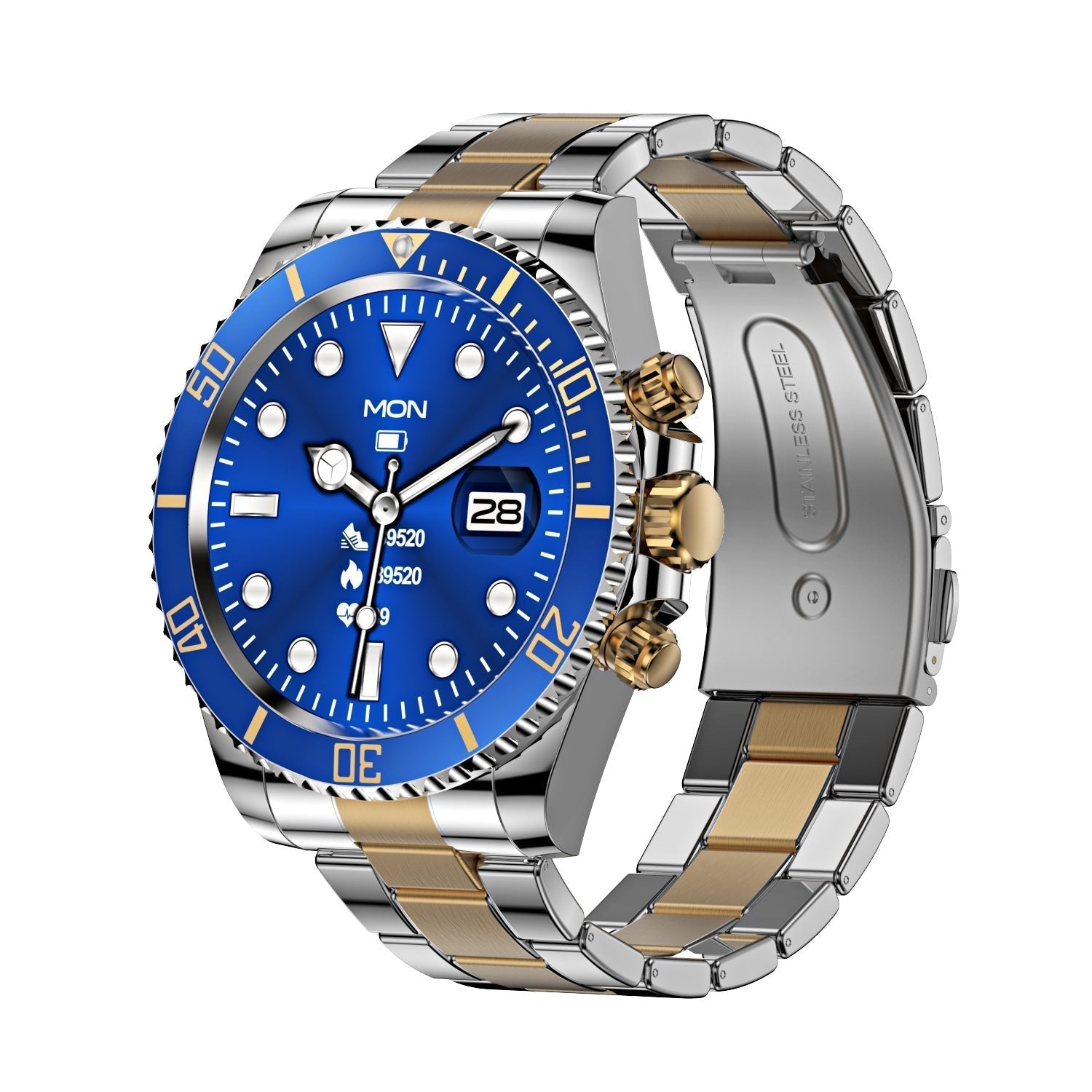 PowerTech Smartwatch - Stylish Health Monitor for Active Lifestyle