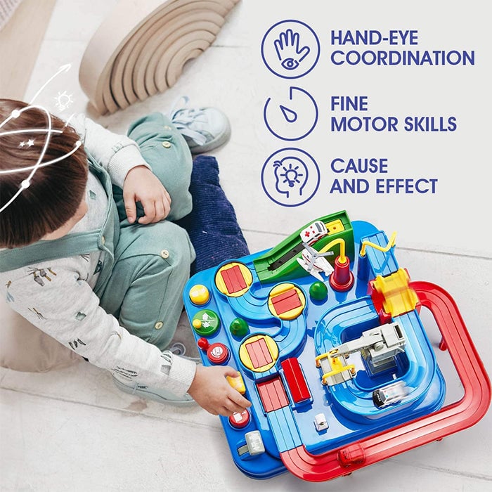 RescueTrack Adventure Set – Educational Preschool Toy