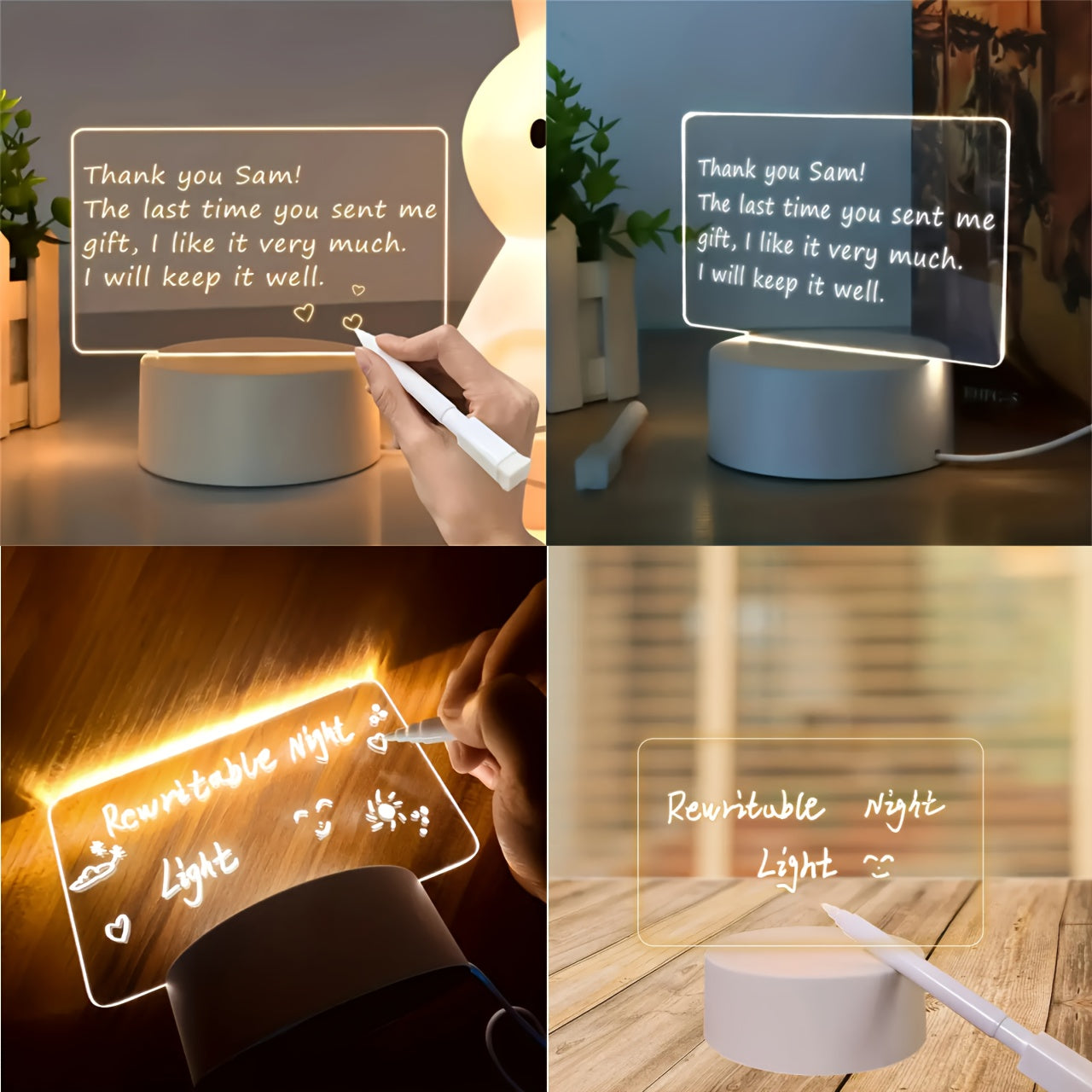 LumiBoard – Stylish LED Table Lamp with Pen Holder