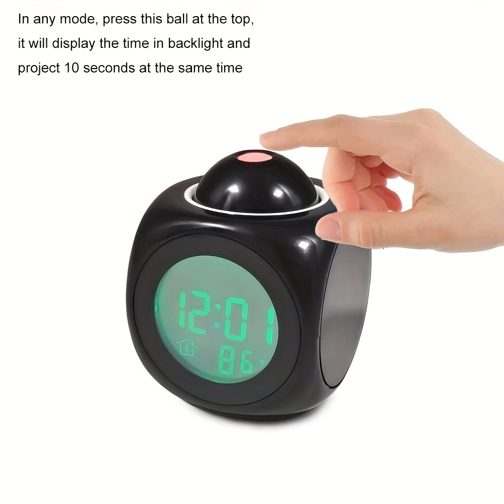 ProClock – Modern Projection Alarm Clock with Sound