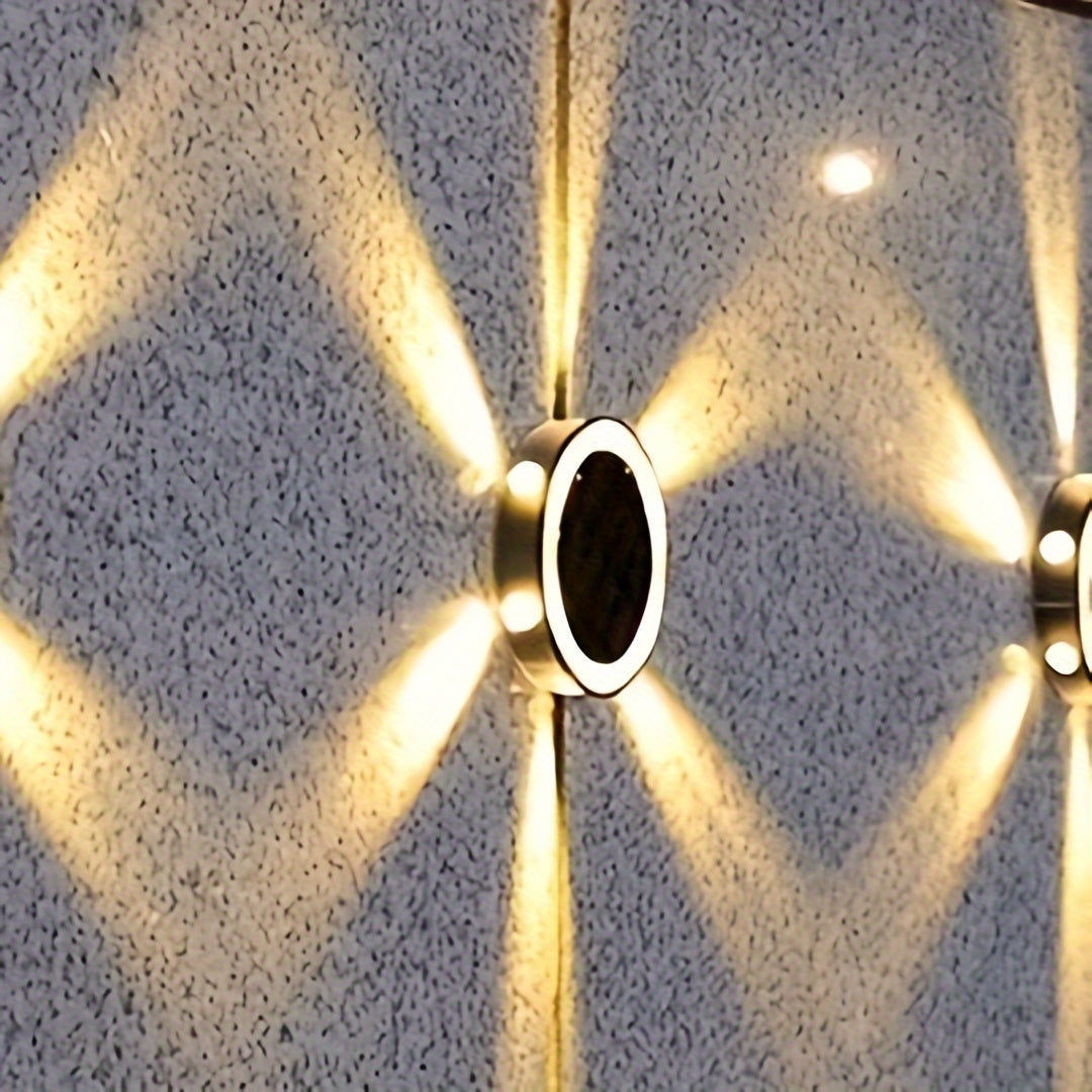 SolarGlow – 6 LED Utomhusbelysning med Solenergi