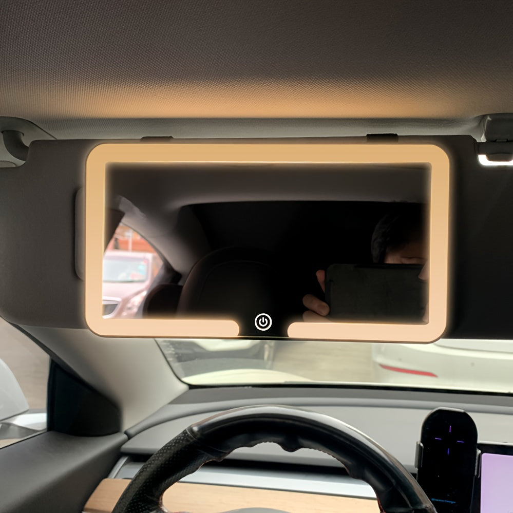 GlowMirror – Adjustable Makeup Mirror with USB Charging