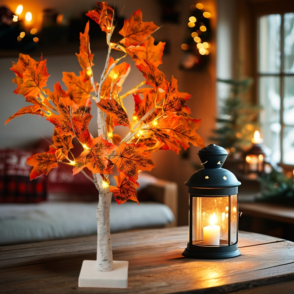 MapleGlow – LED Maple Tree Table Lamp with USB