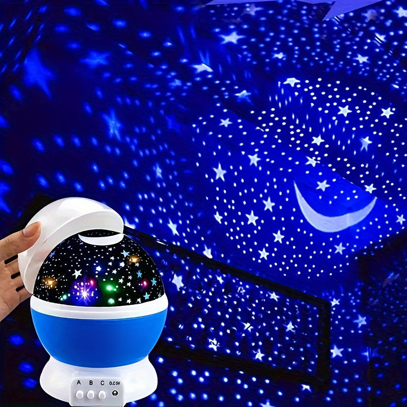 StarGlow Projector - LED Night Light with Colors and USB