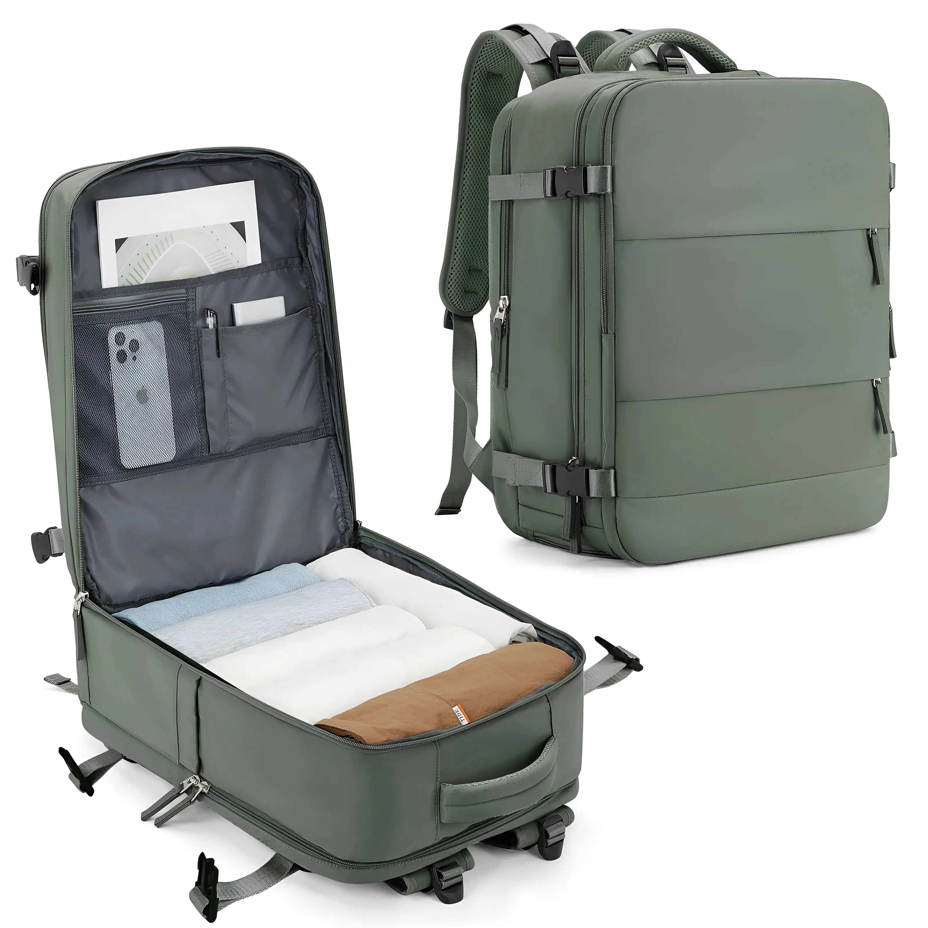 EasyTravel Carry-On Luggage - Stylish and Spacious Carry-On Luggage for Ultimate Travel Comfort and Convenience