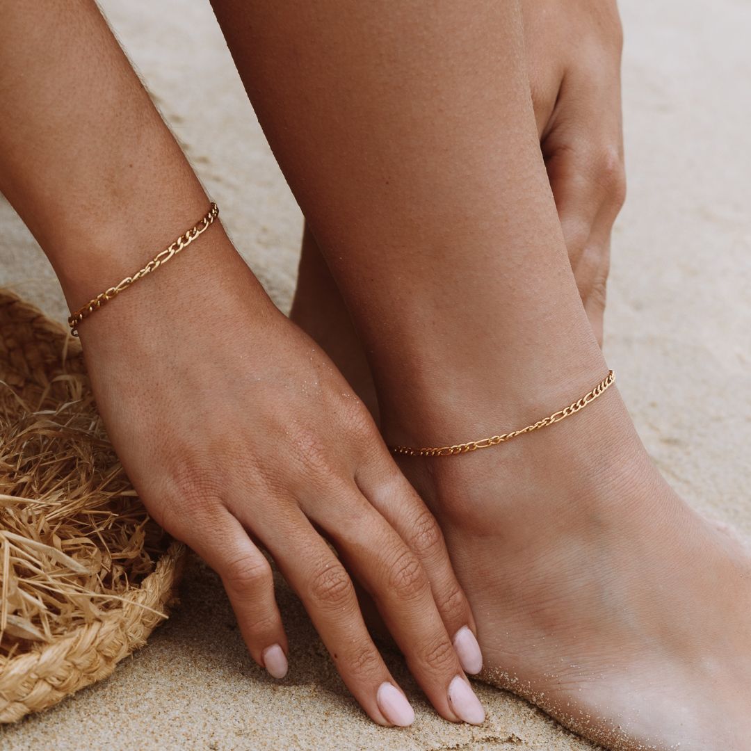 Elegant Women's Anklet - Amalfi Style