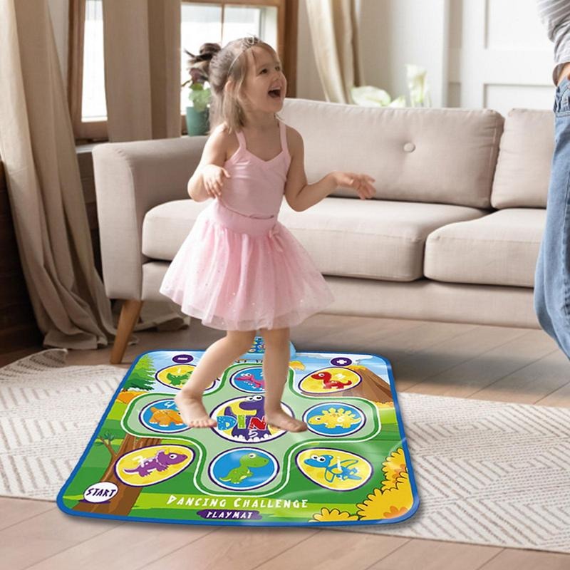 RhythmGlow - Interactive LED Dance Mat for the Home