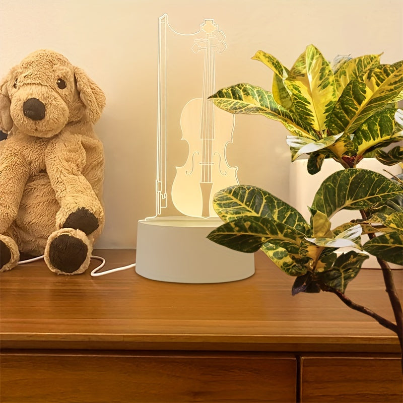 CelloGlow-lampa - 3D LED nattbelysning