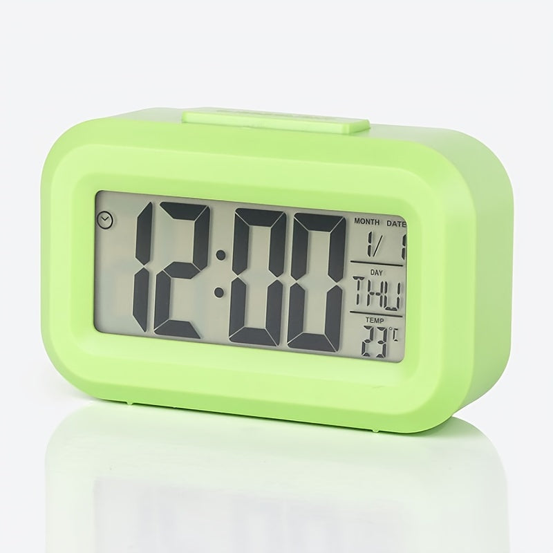 MelodyTime Clock - Digital Alarm Clock with Temperature