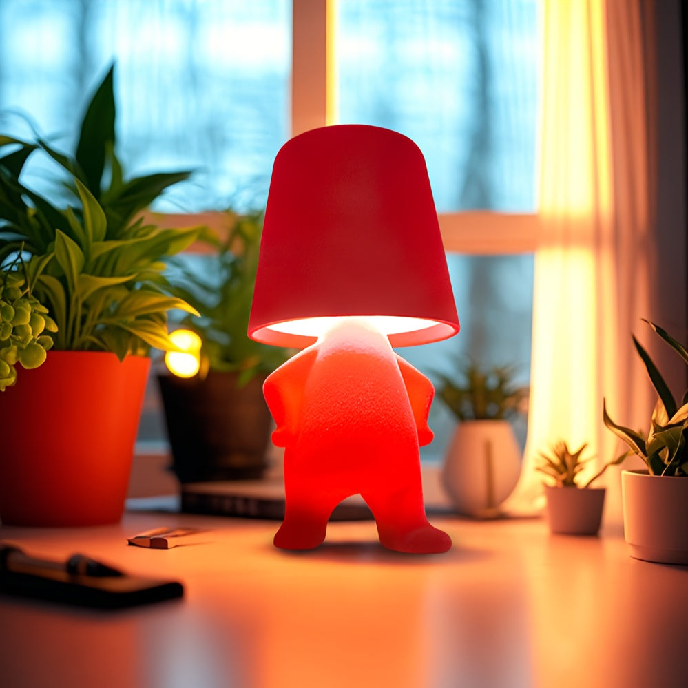 ThinkLight – Modern Touch Table Lamp with USB Charging Function