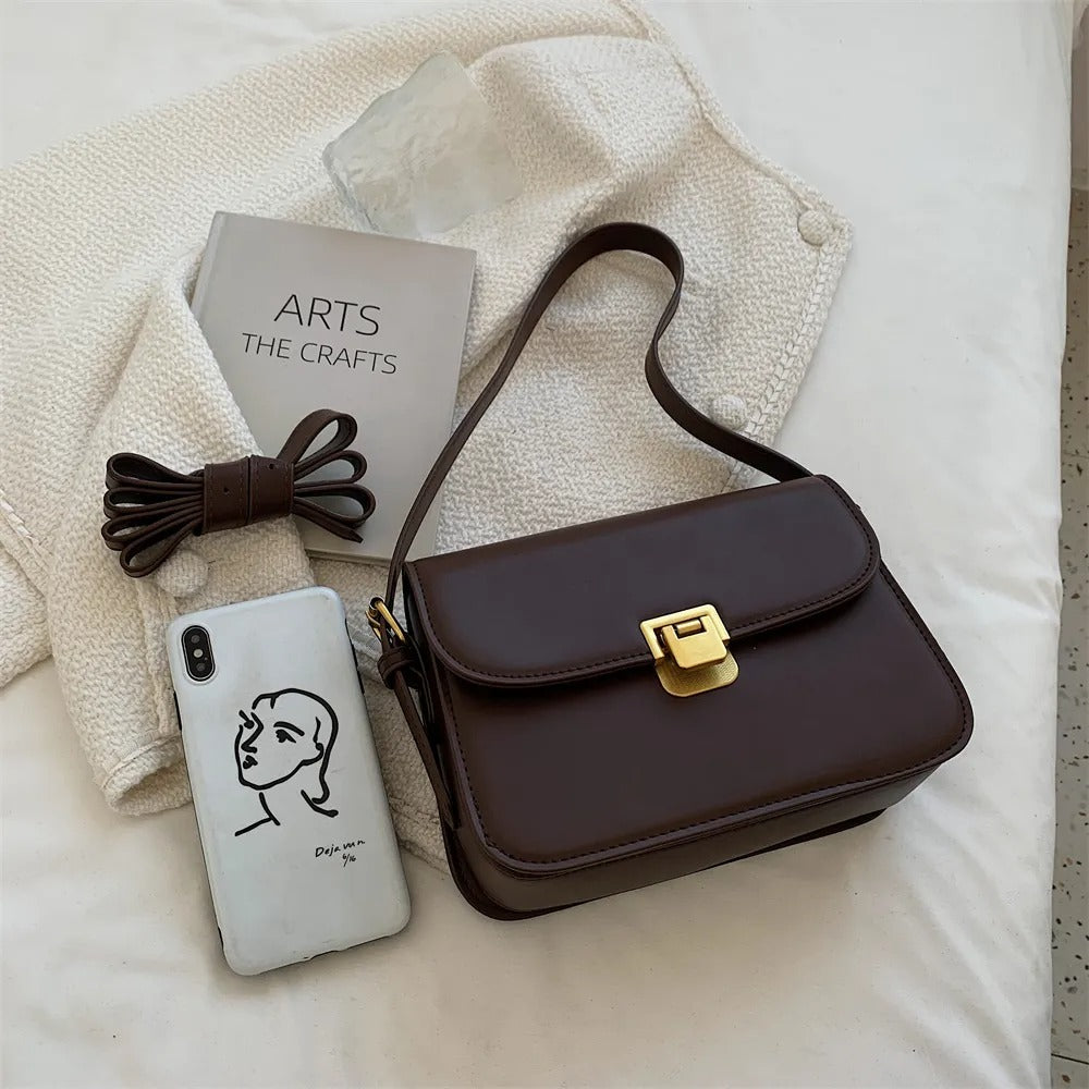 Ellieza – Elegant Leather Shoulder Bag for Women