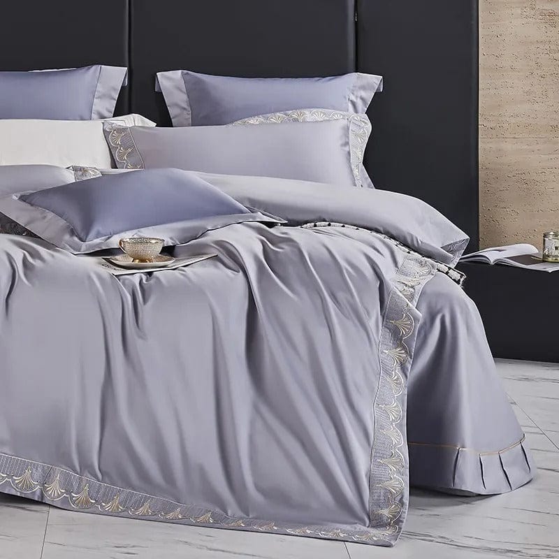 Luxxe Grey – Luxury Egyptian Cotton Bedding Set