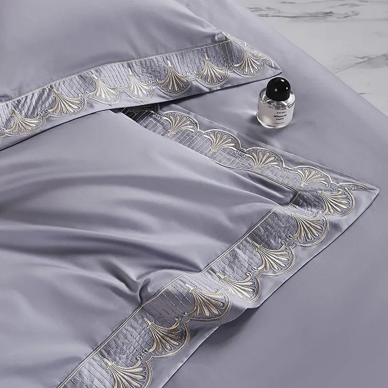 Luxxe Grey – Luxury Egyptian Cotton Bedding Set
