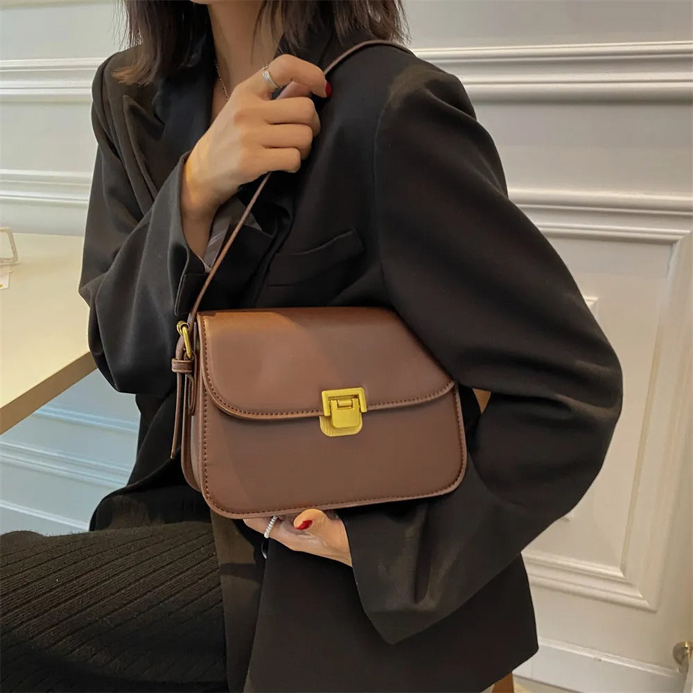 Ellieza – Elegant Leather Shoulder Bag for Women