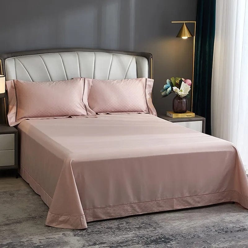 Elegance Blush - Lyxigt påslakan set av egyptisk bomull