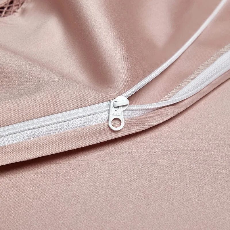 Elegance Blush - Lyxigt påslakan set av egyptisk bomull