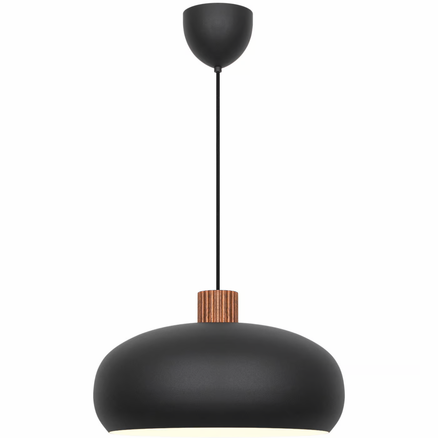 Aurelio Design Lamp – Black Wood Pendant Lamp E27