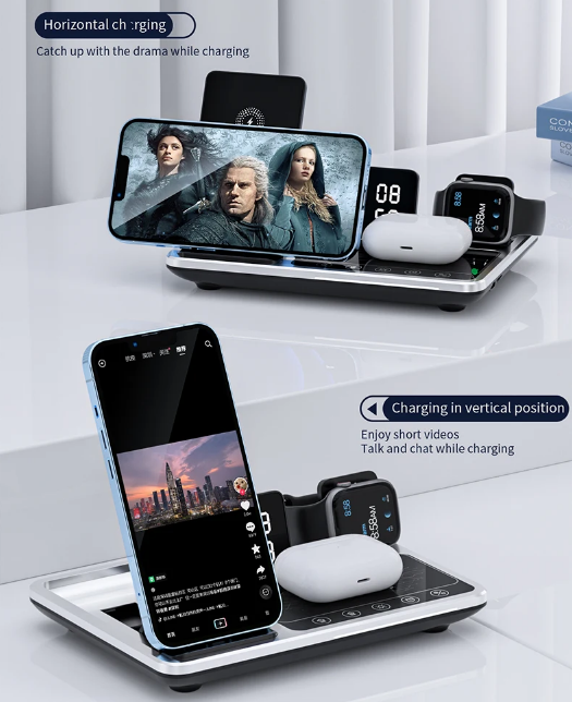 PowerPro Charger – 4-in-1 Wireless Charging Station