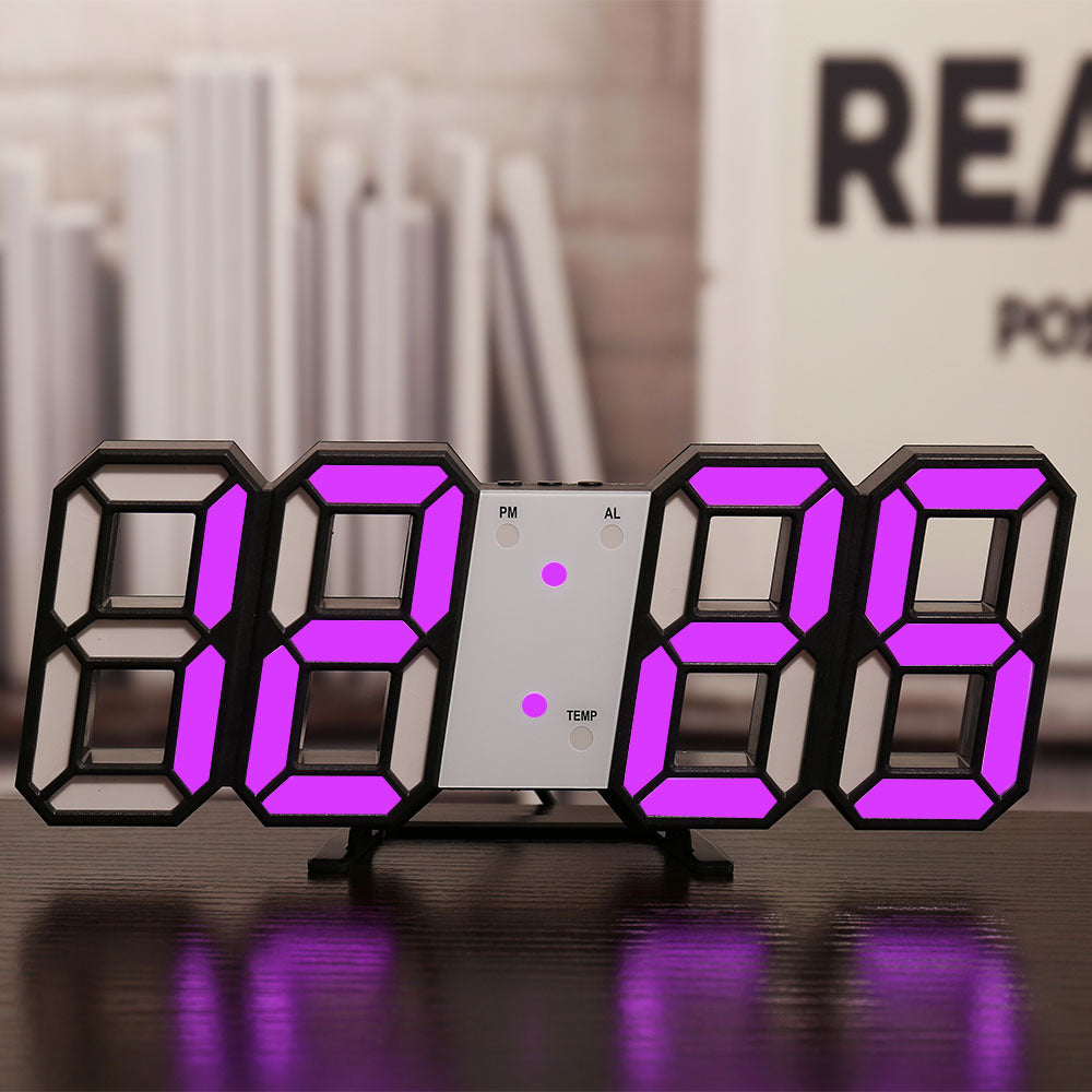DomoClock – Modern Digital Wall Clock for Your Interior