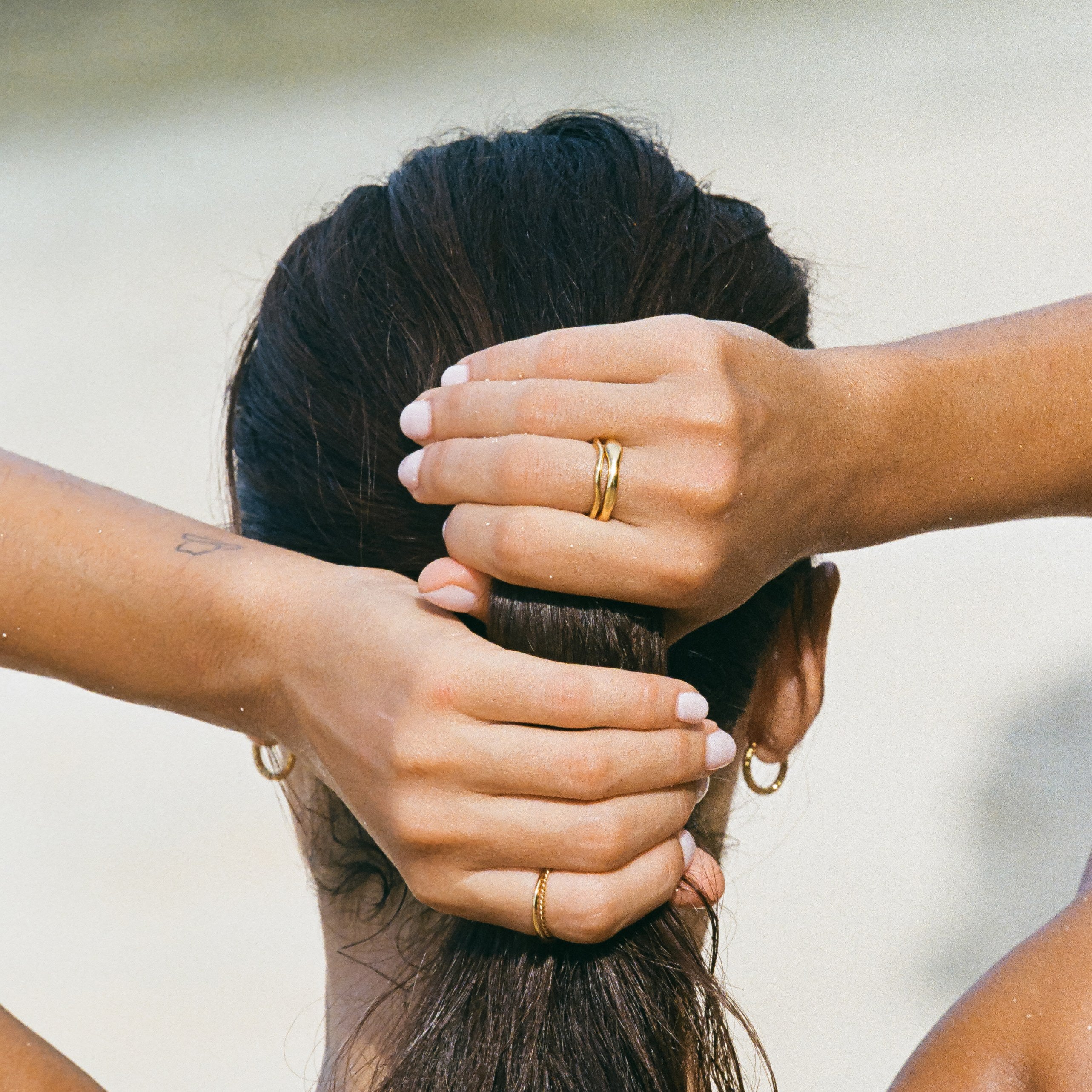 Elegant Stacking Ring Set - Luna