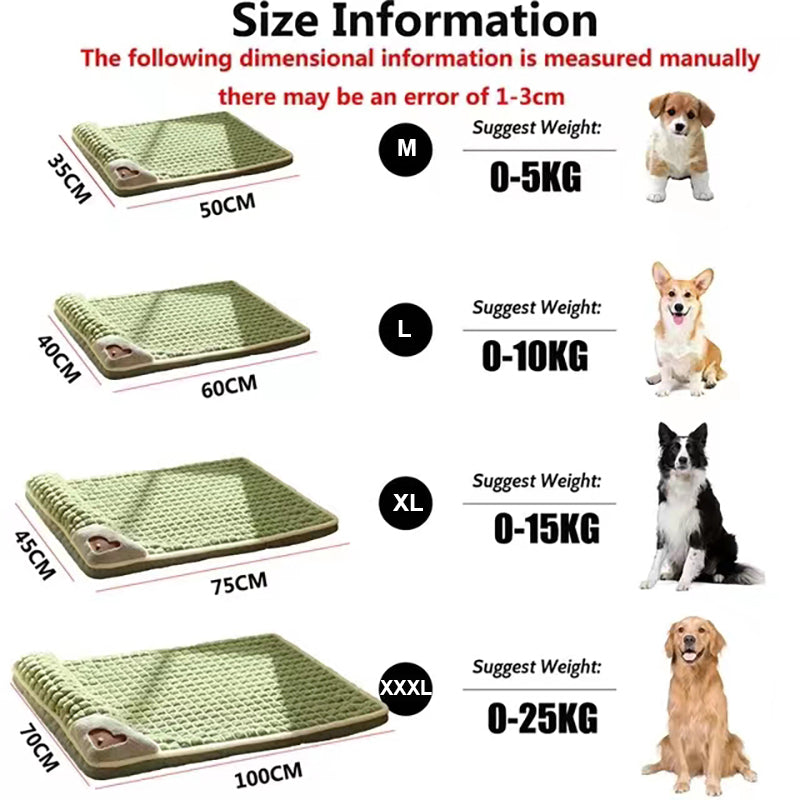 LuxePlush - Warming Dog Mat for Small and Medium Dogs