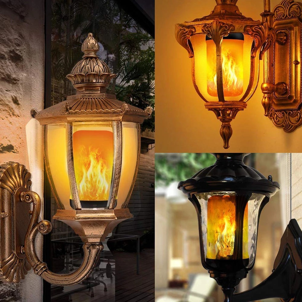 FlameGlow - LED Party Lamp with 4 Fire Modes