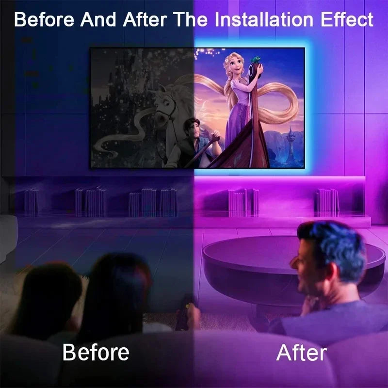 GlowShift - RGB LED strip for rooms and TV