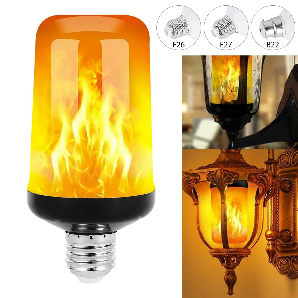 FlameGlow - LED Party Lamp with 4 Fire Modes