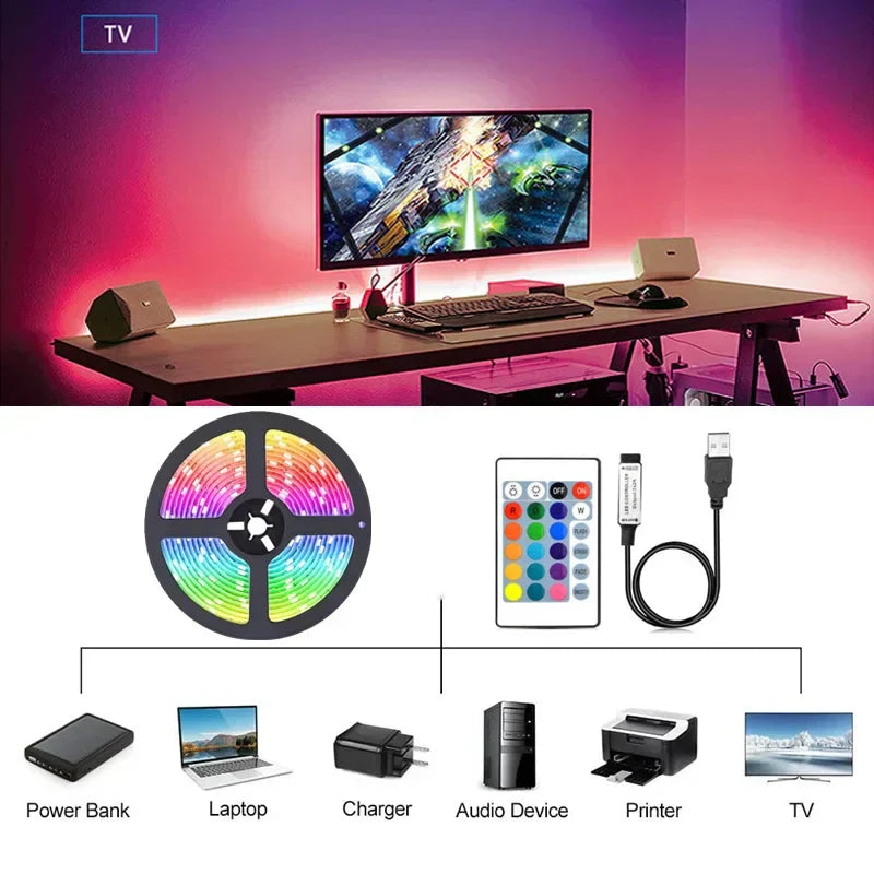 GlowShift - RGB LED strip for rooms and TV