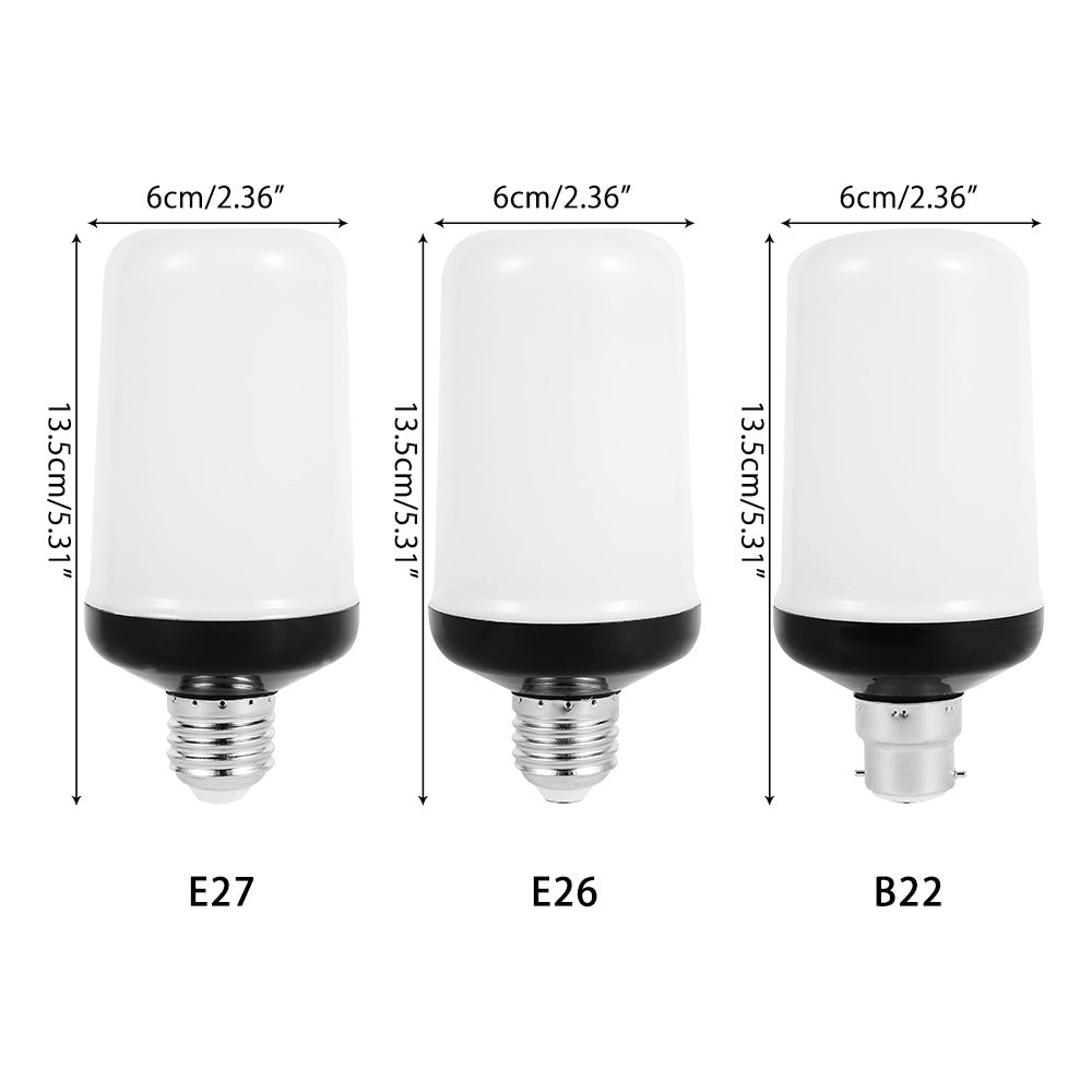 FlameGlow - LED Party Lamp with 4 Fire Modes