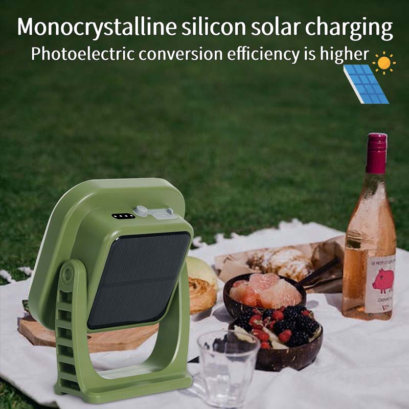 PowerGlow – Rechargeable LED Camping Lamp with Magnets