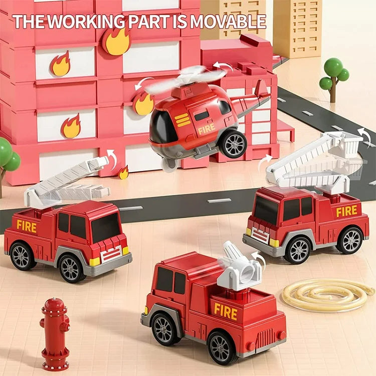 FunCity Trucks - Playset with Lights and Sounds
