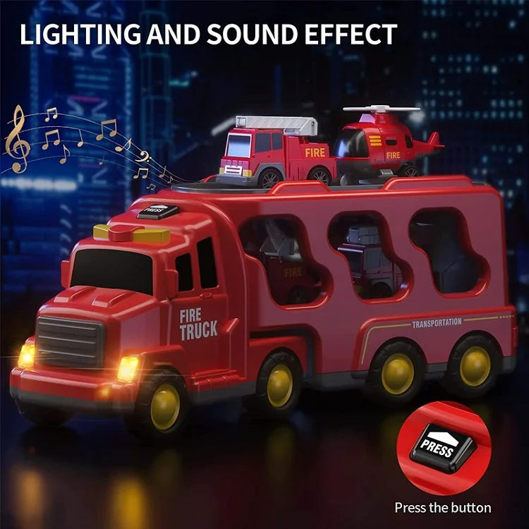 FunCity Trucks - Playset with Lights and Sounds