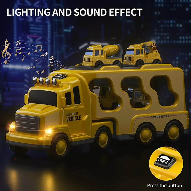 FunCity Trucks - Playset with Lights and Sounds