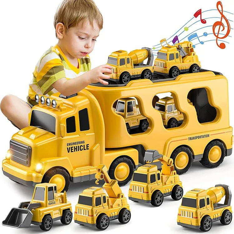 CityBuilder Set - Toy Truck Set with Lights and Sounds