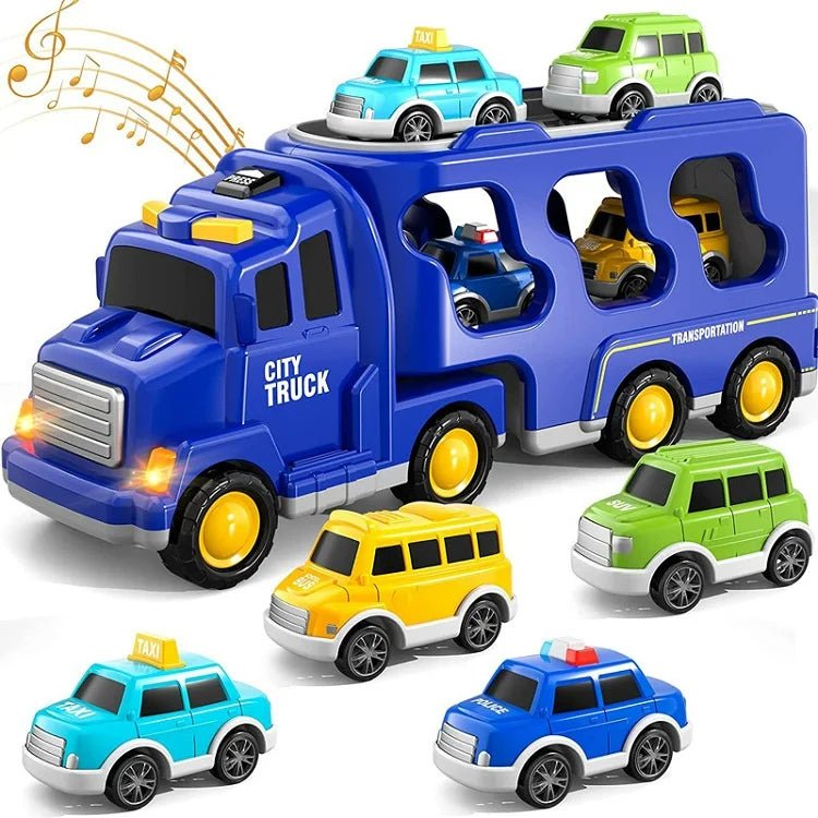 CityBuilder Set - Toy Truck Set with Lights and Sounds