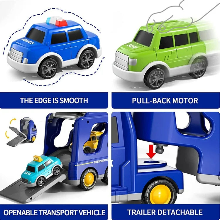 FunCity Trucks - Playset with Lights and Sounds