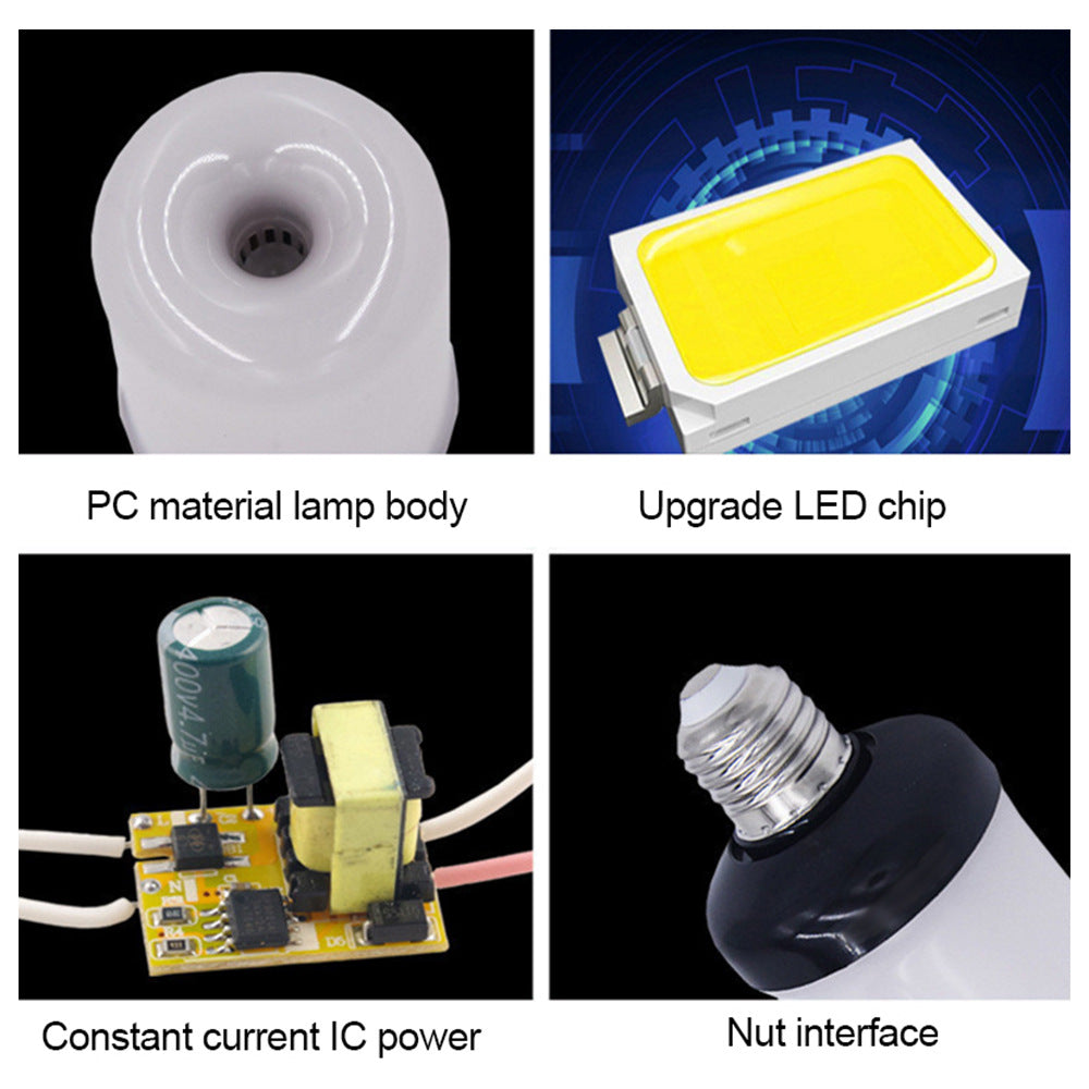 FlameGlow - LED Party Lamp with 4 Fire Modes