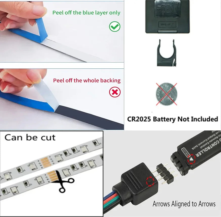 GlowShift - RGB LED strip for rooms and TV